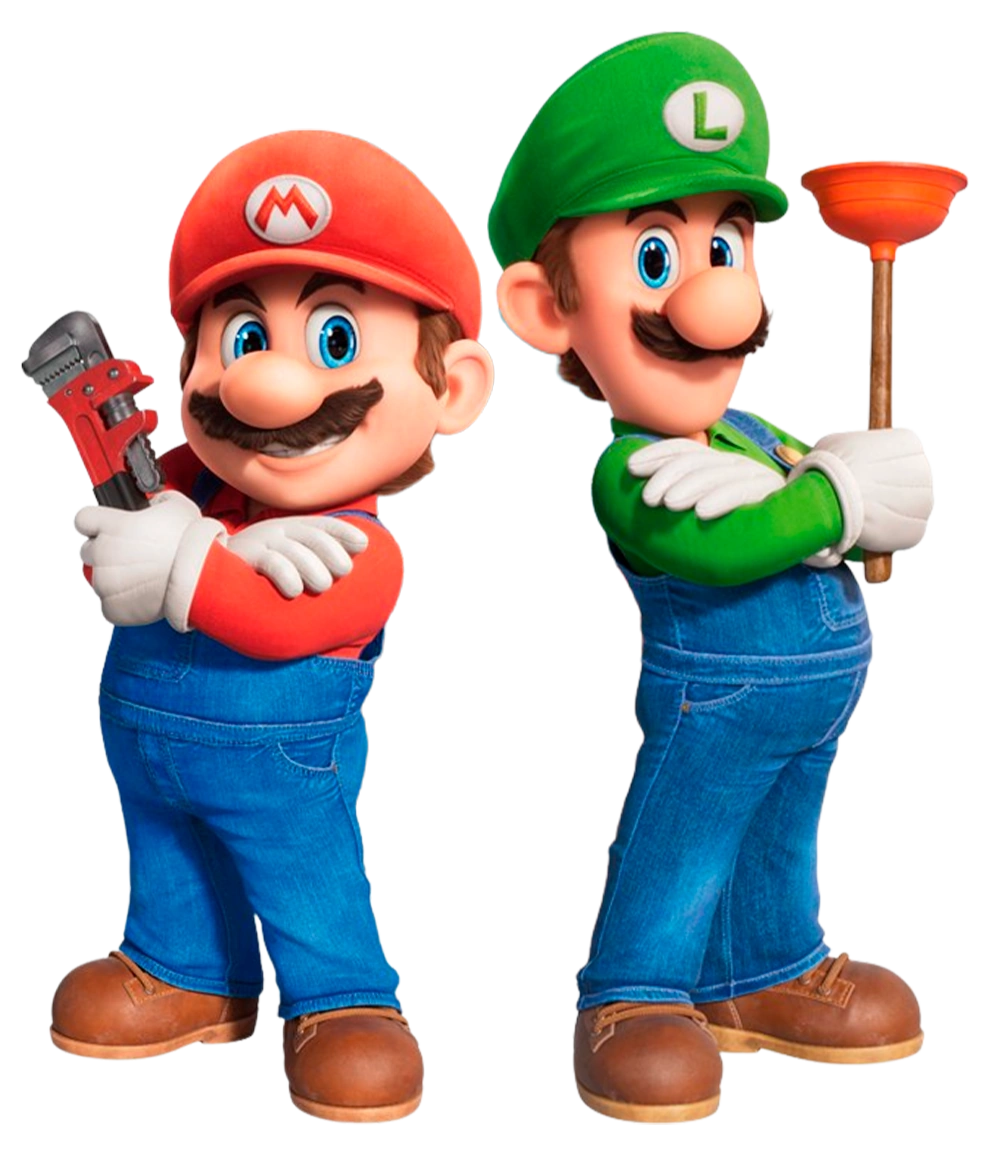 logo de mario e luigi